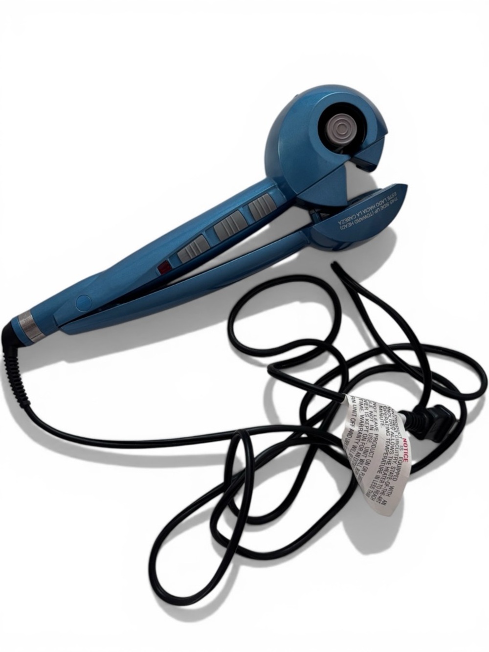 BaBylissPRO Nano Titanium Automatic Curling Iron MiraCurl Blue